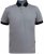 D555 Prinstead Pique Polo Shirt Grey - Polokošele - Polokošele 2XL-8XL