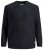 Jack & Jones JCOBRANDON Knit Black - Mikiny & mikiny bez kapucne - Mikiny & Mikiny s Kapucňou 2XL-12XL
