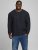 Jack & Jones JCOBRANDON Knit Black - Mikiny & mikiny bez kapucne - Mikiny & Mikiny s Kapucňou 2XL-12XL