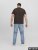 Jack & Jones STAR T-shirt Brown - Tričká - Nadrozmerné tričká - 2XL-14XL