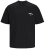 Jack & Jones JORSANTORINI BACK T-Shirt Black - Tričká - Nadrozmerné tričká - 2XL-14XL