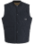 Jack & Jones Hero Liner Quilted Gilet Vest Black - Vesty - Vesty vo veľkých veľkostiach