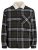 Jack & Jones Zac Teddy Košeľová bunda Zelená - Bundy - Bundy Nadmerné Veľkosti 2XL-8XL