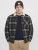 Jack & Jones Zac Teddy Košeľová bunda Zelená - Bundy - Bundy Nadmerné Veľkosti 2XL-8XL