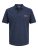 Jack & Jones Rush polokošeľa 2 ks čierna/námornícka modrá - Polokošele - Polokošele 2XL-8XL