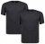 Adamo 129420 Tričko 2 ks Tmavosivý melír - Tričká - Nadrozmerné tričká - 2XL-14XL