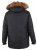 D555 Lovett Parka Black - Bundy - Bundy Nadmerné Veľkosti 2XL-8XL