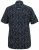 D555 BEAU S/S AO Leaf Print Shirt Navy - Košele - Košele 2XL-10XL