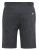 D555 STEFAN1 Elasticated Waist Loop Back Shorts Black - Tepláky & teplákové kraťasy - Tepláky & Teplákové kraťasy - 2XL-12XL