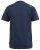 D555 COOK Trio Of Skulls Printed Crew Neck T-Shirt Slate Blue - Tričká - Nadrozmerné tričká - 2XL-14XL