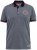 D555 KEMSTON Birds Eye Pique Polo Navy/White - Polokošele - Polokošele 2XL-8XL