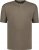 Adamo Silas Regular fit Serafino T-shirt Khaki - Tričká - Nadrozmerné tričká - 2XL-14XL