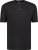 Adamo Silas Regular fit Serafino T-shirt Black - Tričká - Nadrozmerné tričká - 2XL-14XL