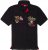 Adamo DURBAN Regular fit Polo Shirt Black - Polokošele - Polokošele 2XL-8XL