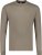 Adamo Floyd Comfort fit Long sleeve T-shirt Khaki - Tričká - Nadrozmerné tričká - 2XL-14XL