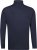Adamo Fabio Comfort fit Turtleneck Long sleeve T-shirt Navy - Tričká - Nadrozmerné tričká - 2XL-14XL