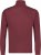 Adamo Fabio Comfort fit Turtleneck Long sleeve T-shirt Burgundy - Tričká - Nadrozmerné tričká - 2XL-14XL