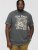 D555 BENNETT Dune Kings Buggy Printed Crew Neck T-Shirt Khaki - Tričká - Nadrozmerné tričká - 2XL-14XL