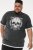 D555 DARREN Skull Printed T-Shirt With Double Layer On Hem & Cuff Black Reno - Tričká - Nadrozmerné tričká - 2XL-14XL