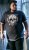 D555 DARREN Skull Printed T-Shirt With Double Layer On Hem & Cuff Black Reno - Tričká - Nadrozmerné tričká - 2XL-14XL
