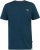 D555 ORSTON Reno Fabric Crew Neck T-Shirt With Chest Embroidery Blue Reno - Tričká - Nadrozmerné tričká - 2XL-14XL