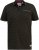 D555 RAUL AOP Jersey Polo With Jacquard Collar, Ribs And Chest Pocket Black - Polokošele - Polokošele 2XL-8XL