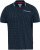 D555 OAKLEY AOP Jersey Polo With Jacquard Collar, Ribs And Chest Pocket Navy - Polokošele - Polokošele 2XL-8XL