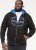 D555 LINGARD Full Zip Hoody With Original Chest Print Black - Mikiny & mikiny bez kapucne - Mikiny & Mikiny s Kapucňou 2XL-12XL