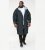 D555 Webber sherpa podšitá vodeodolná bunda černá - Bundy - Bundy Nadmerné Veľkosti 2XL-8XL