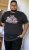D555 LORNE Motor Bike Splatter Printed Crew Neck T-Shirt Washed Black - Tričká - Nadrozmerné tričká - 2XL-14XL