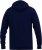 D555 IRVIN Full Zip Jacquard Hoody With Chest Embroidery Navy - Mikiny & mikiny bez kapucne - Mikiny & Mikiny s Kapucňou 2XL-12XL
