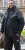 D555 HENNESSEY Zip Through Hoody With Sherpa Lining Black - Mikiny & mikiny bez kapucne - Mikiny & Mikiny s Kapucňou 2XL-12XL