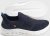 D555 Blyth 2 Kingsize Hands Free Shoes With Knitted Top Navy - Pánske topánky 40-52 - 