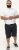 D555 Woking Dry Wear Fully Elasticated Polyester Shorts Navy - Športové oblečenie - Sportovní Oblečení 2XL-10XL