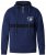 D555 Sergio Half Zip Hoodie Navy - Mikiny & mikiny bez kapucne - Mikiny & Mikiny s Kapucňou 2XL-12XL