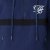 D555 Sergio Half Zip Hoodie Navy - Mikiny & mikiny bez kapucne - Mikiny & Mikiny s Kapucňou 2XL-12XL
