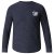 D555 Plato Long Sleeve T-shirt Charcoal - Tričká - Nadrozmerné tričká - 2XL-14XL