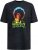 D555 Hendrix Official Jimi Hendrix Printed Crew Neck T-Shirt Black Reno - Tričká s kapelami - 