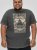 D555 HANLEY Official Pink Floyd Crew Neck T-Shirt Dark Grey TALL SIZES - PÁNSKE OBLEČENIE MT-6XLT - Veľkosti pre VYSOKÝCH