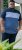D555 Leeds Cut And Sew Polo With Jacquard Collar And Cuffs Navy - Polokošele - Polokošele 2XL-8XL