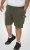 D555 Wigan 1 Elasticated Waist Fleece Cargo Shorts Khaki - Tepláky & teplákové kraťasy - Tepláky & Teplákové kraťasy - 2XL-12XL