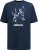 D555 Cameron Official Terminator Printed Crew Neck T-Shirt Dark Navy - Tričká - Nadrozmerné tričká - 2XL-14XL