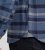 D555 Shrewsbury Long Sleeve with Chest Pocket Blue/Navy Check TALL SIZES - PÁNSKE OBLEČENIE MT-6XLT - Veľkosti pre VYSOKÝCH