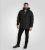 D555 Wolverhampton Quilted Padded Jacket with Hood Black - Bundy - Bundy Nadmerné Veľkosti 2XL-8XL