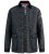 D555 Harborough Quilted Jacket with Corduroy Collar Black - Bundy - Bundy Nadmerné Veľkosti 2XL-8XL