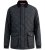 D555 Harborough Quilted Jacket with Corduroy Collar Black - Bundy - Bundy Nadmerné Veľkosti 2XL-8XL