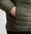 D555 Northfield Hybrid soft shell prešívaná bunda s kapucňou khaki - Bundy - Bundy Nadmerné Veľkosti 2XL-8XL