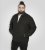 D555 Epsom Harrington Jacket with Zip Through Collared Melton Black - Bundy - Bundy Nadmerné Veľkosti 2XL-8XL