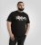 D555 Ginza Tokyo with Dragon Crew Neck T-shirt Black - Tričká - Nadrozmerné tričká - 2XL-14XL