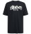 D555 Ginza Tokyo with Dragon Crew Neck T-shirt Black - Tričká - Nadrozmerné tričká - 2XL-14XL